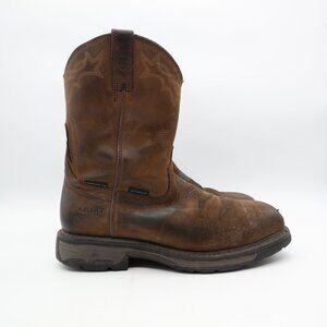 Ariat Work Waterproof Composite Toe  Men's Size 9.5 D Pull On Work Boot